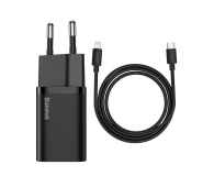 Baseus Super Si Quick Charger 1C 20W + USB-C-Lightning - 691602 - zdjęcie 1